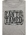 Image #2 - Cinch Infant Boys' Can't Be Tamed Short Sleeve Graphic T-Shirt, Grey, hi-res