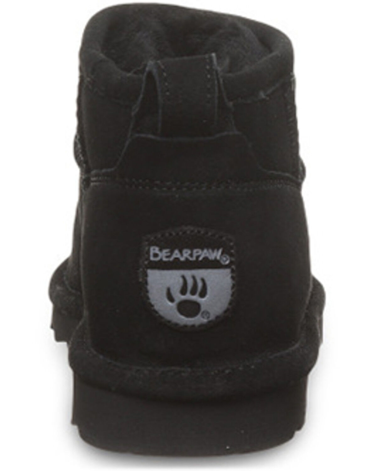 Image #5 - Bearpaw Women's Shorty Wide Casual Boots, Black, hi-res