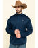 Image #1 - Ariat Men's Indigo Caldwell 1/4 Zip Pullover, Indigo, hi-res