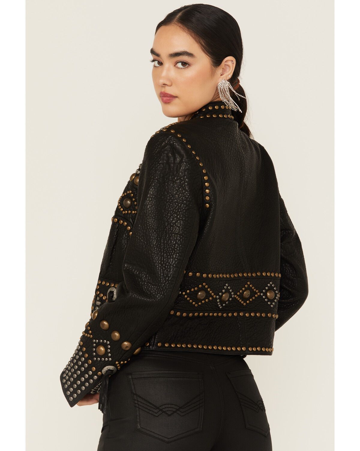 Image #4 - Double D Ranch Women's Chinga Chinga Jacket, Black, hi-res