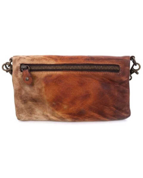 Image #3 - Bed Stu Women's Cadence Leather Crossbody Wristlet Bag, Coffee, hi-res
