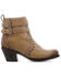 Image #2 - Black Star Women's Hereford Fashion Booties - Round Toe, Off White, hi-res