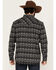 Image #4 - Moonshine Spirit&reg; Men's Smoke Signal Southwestern Striped Long Sleeve Snap Western Shirt, Grey, hi-res