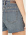 Image #4 - Rock & Roll Denim Women's Medium Wash High Rise Studded Cut-Off Stretch Denim Shorts, Medium Wash, hi-res