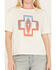 Image #3 - Pendleton Women's Cropped Deschutes Short Sleeve Graphic Tee, Cream, hi-res