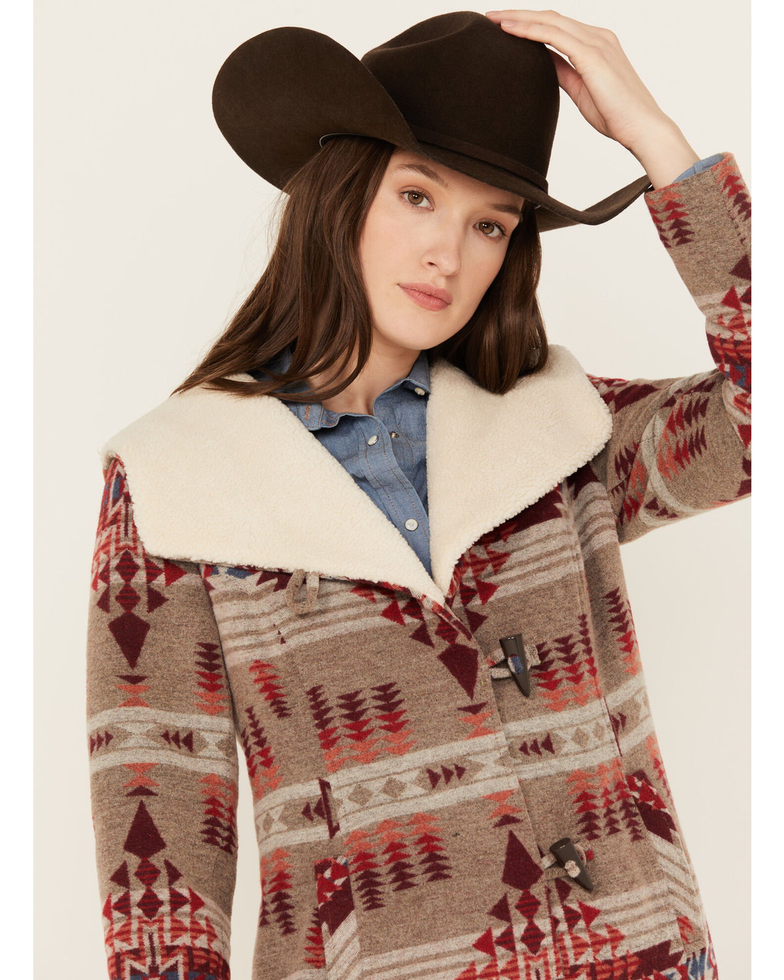 Powder river wool coat top