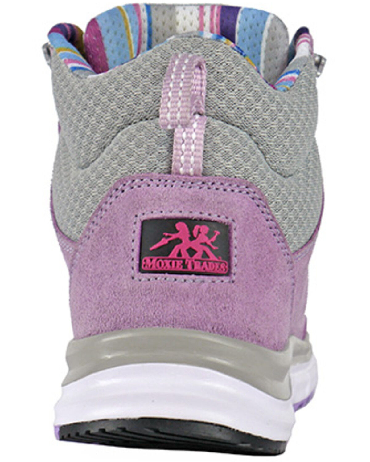 Image #5 - Hoss Women's Moxie Trades Trisha Work Shoes - Composite Toe, Purple, hi-res