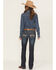 Image #3 - Ariat Women's Low Rise Rosy Whipstitch Bootcut Jeans, Blue, hi-res