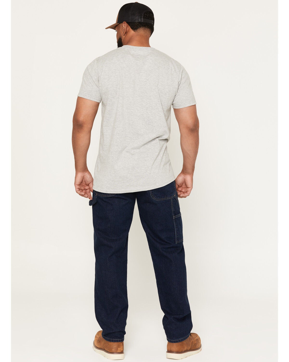 Image #3 - Dickies Relaxed Fit Carpenter Jeans, Rinsed, hi-res