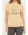 Image #3 - Troll Co Women's Savage Short Sleeve Graphic Tee, Gold, hi-res