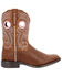 Image #2 - Durango Women's Westward Rosewood Western Boots - Square Toe, Red, hi-res