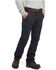 Image #1 - Ariat Men's FR M4 Navy Workhorse Bootcut Work Jeans - Big, Navy, hi-res