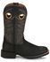 Image #2 - Justin Women's Demeter Western Boots - Broad Square Toe, Black, hi-res