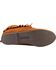 Women's Minnetonka Classic Fringe Moccasin Boots, Brown, hi-res