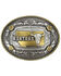 Cody James Men's Oval Montana Belt Buckle, Multi, hi-res