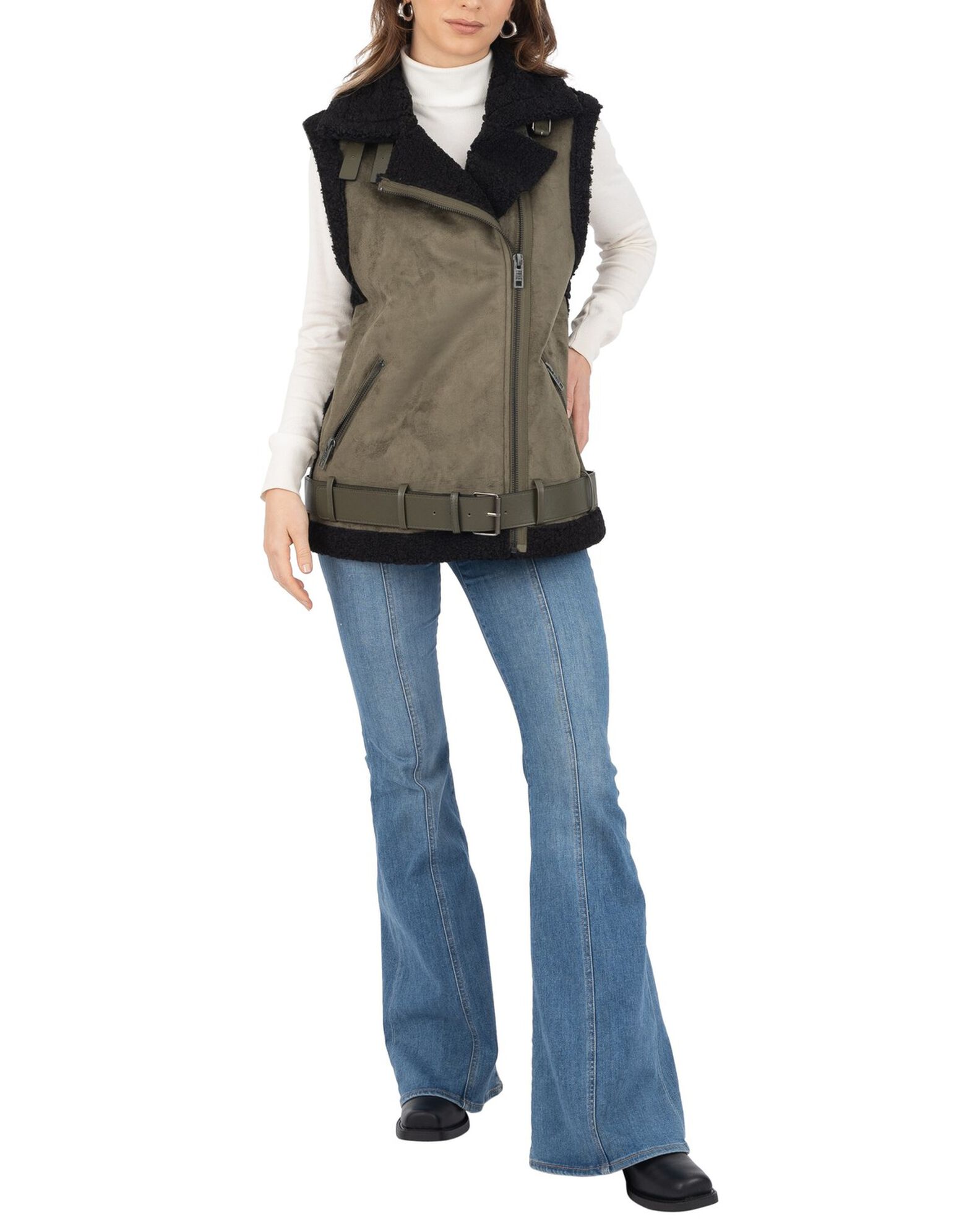 Frye shearling top