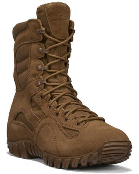 Belleville Men's Khyber 8" Waterproof Insulated Assault Work Boots - Round Toe , Brown, hi-res