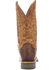 Lucchese Men's Rudy Western Boots - Broad Square Toe, Chocolate, hi-res