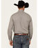 Image #4 - Cinch Men's Geo Print Long Sleeve Button-Down Western Shirt, Blue, hi-res