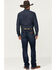 Image #3 - Wrangler Retro Men's Fenholloway Dark Wash Slim Bootcut Stretch Premium Green Jeans, Dark Wash, hi-res