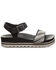 Image #2 - Bearpaw Women's Orion Platform Sandals, Black/white, hi-res