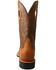 Image #5 - Twisted X Women's Ruff Stock Western Performance Boots - Broad Square Toe, Brown, hi-res
