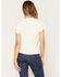 Image #4 - Wrangler Retro Women's Cowboy Energy Embroidered Short Sleeve Graphic Tee, Cream, hi-res