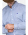 Image #5 - Cinch Men's Royal Blue Striped Western Shirt - Big & Tall, Royal Blue, hi-res