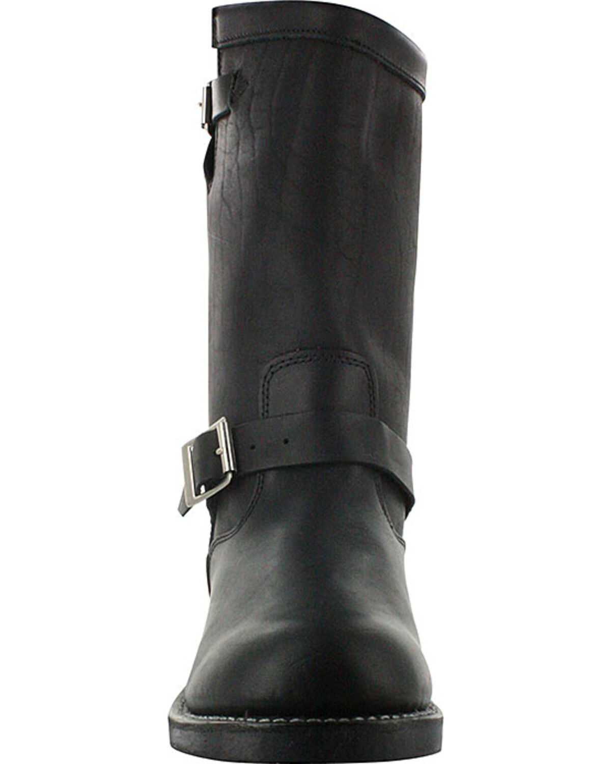 mens black motorcycle riding boots
