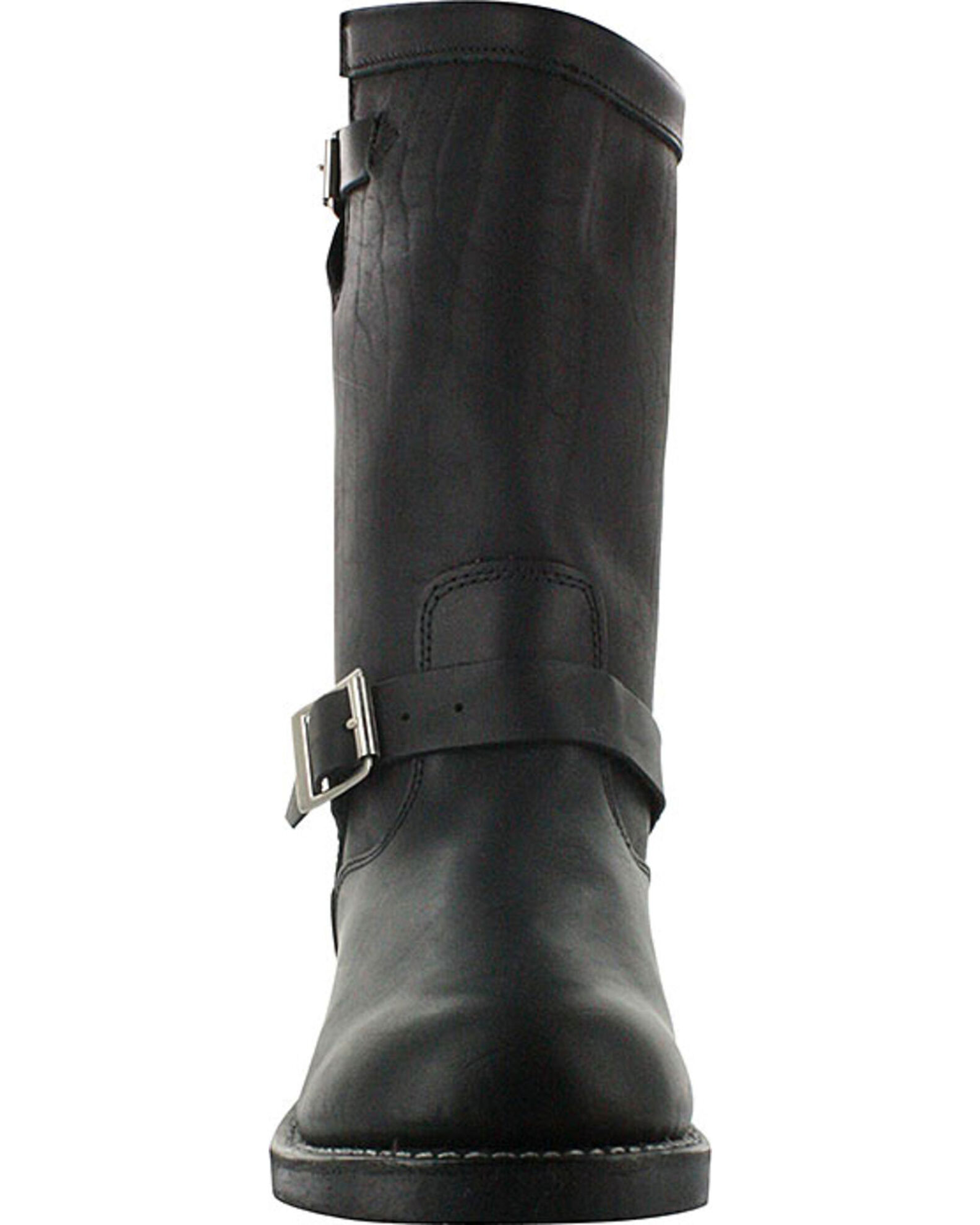 Brothers and Sons Men s Engineer Motorcycle Boots Round Toe