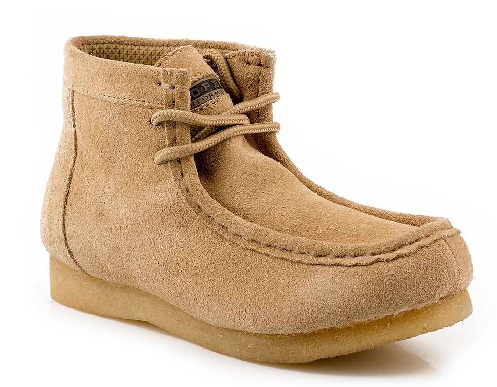 Roper Kids Casual Moc Toe Chukka Boots Country Outfitter
