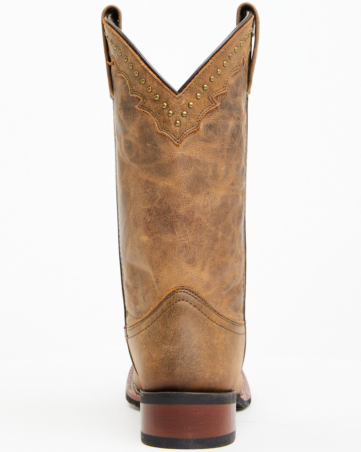 Image #5 - Laredo Women's Wenda Western Boots - Broad Square Toe, Tan, hi-res