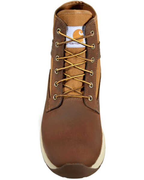 Carhartt Men's Brown Lightweight Work Boots - Soft Toe, Brown, hi-res
