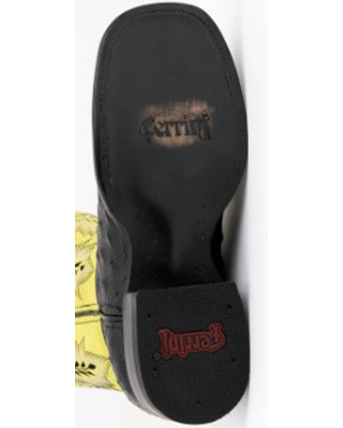 Image #6 - Ferrini Women's Exotic Full Quill Ostrich Western Boots - Broad Square Toe, , hi-res