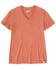 Image #2 - Carhartt Women's Relaxed Fit Lightweight Short Sleeve V-Neck T-Shirt, , hi-res