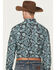 Image #4 - Cinch Men's Paisley Print Long Sleeve Button-Down Western Shirt, Black, hi-res