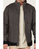 Image #3 - Hawx Men's Weather Ripstop Zip-Front Hooded Sherpa Work Jacket, Charcoal, hi-res