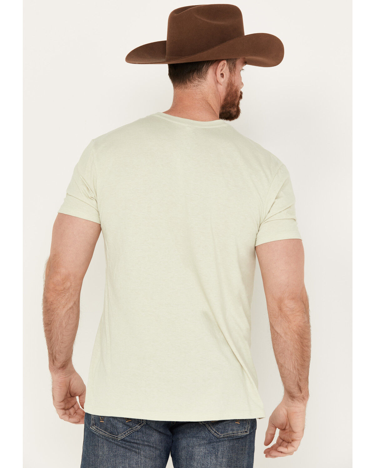 Image #4 - Cody James Men's El Rancho Short Sleeve Graphic T-Shirt, Tan, hi-res