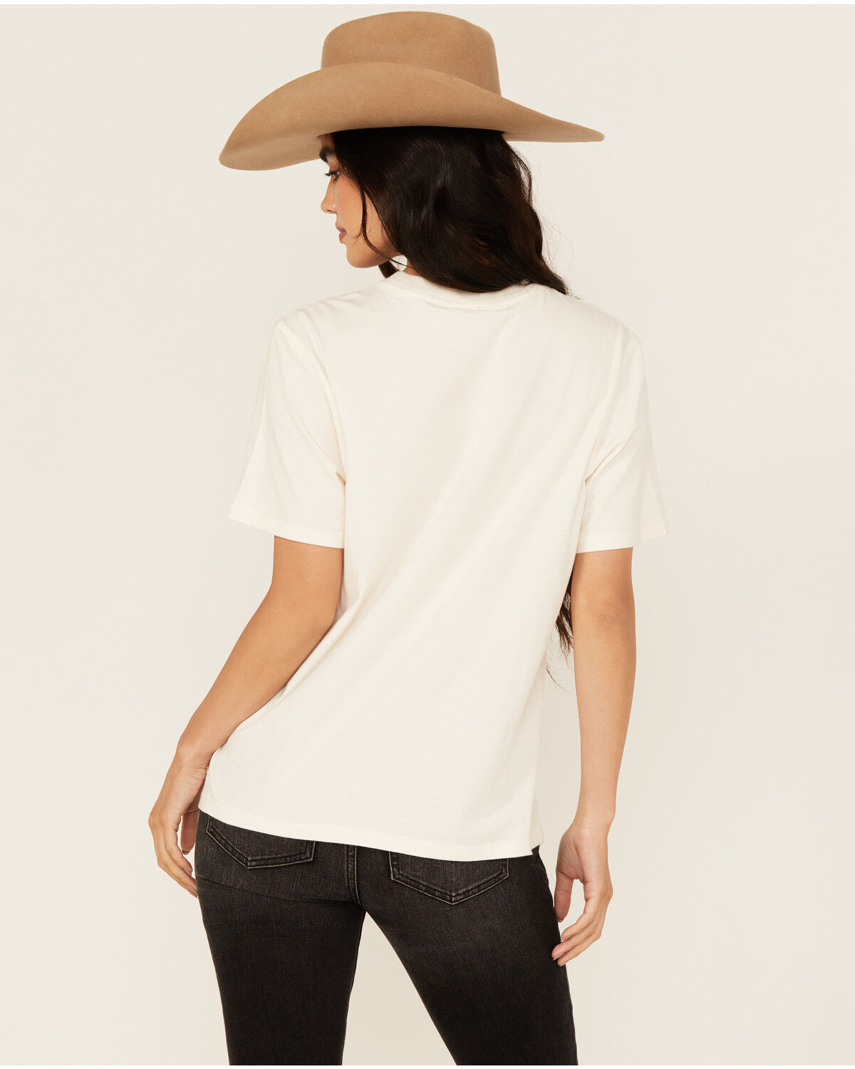 Image #4 - Idyllwind Women's Country Club Boyfriend Fit Short Sleeve Graphic Tee, Ivory, hi-res