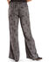 Billy T Women's Butterfly Drawstring Pants, Blue, hi-res