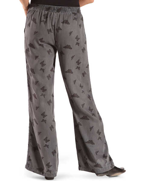 Image #3 - Billy T Women's Butterfly Drawstring Pants, Blue, hi-res