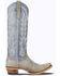 Image #2 - Lane Women's Skylight Tall Western Boots - Snip Toe, Blue, hi-res