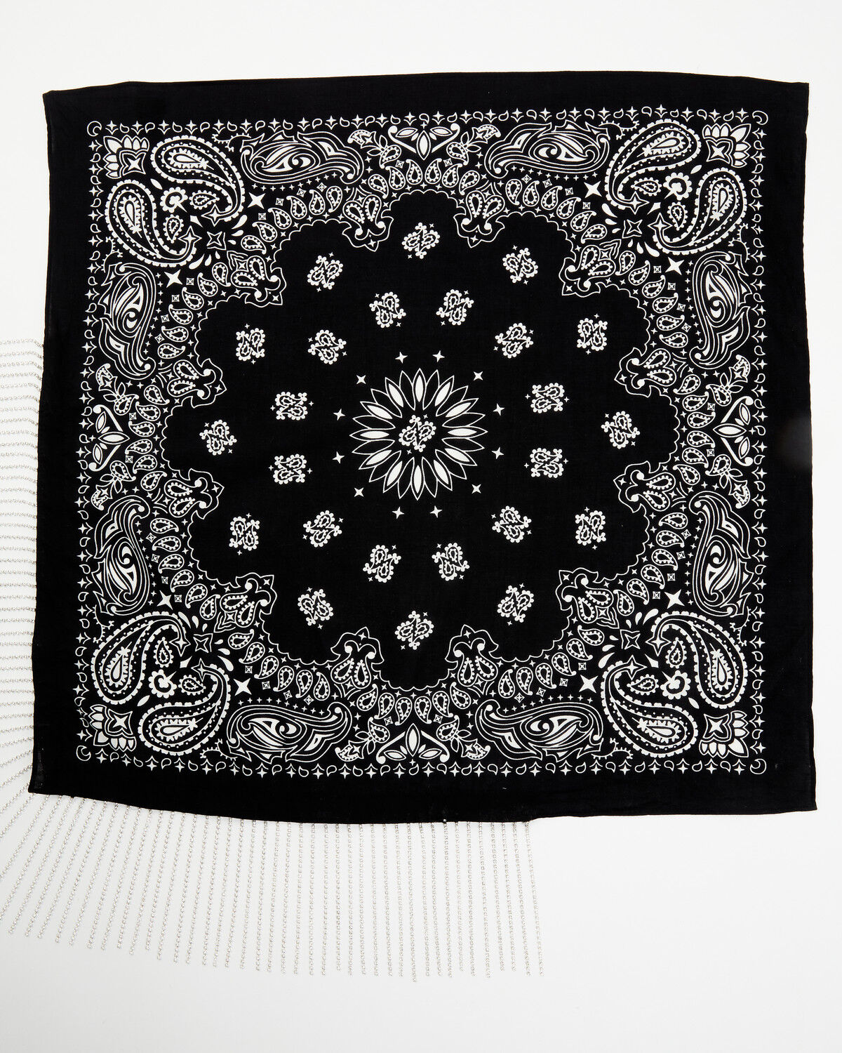 Image #3 - Idyllwind Women's Black Delray Bandana Necklace, Black, hi-res