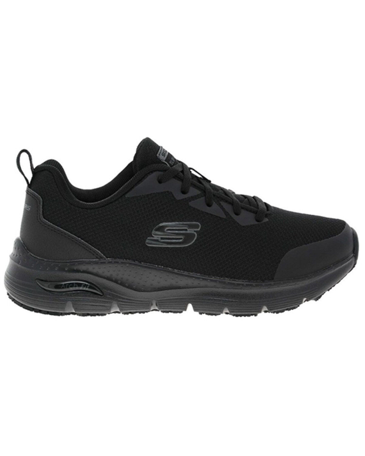 Image #2 - Skechers Women's Arch Fit Work Shoes - Round Toe, Black, hi-res