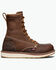 Image #1 - Keen Men's Liberty 8" Waterproof Moc Work Boots - Carbon Toe, Brown, hi-res