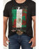 Image #3 - Cody James Men's Viva Mexico Cowboy Short Sleeve Graphic T-Shirt, Charcoal, hi-res