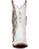 Lane Women's Fringe Star Western Boots - Snip Toe, White, hi-res