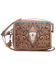 Image #1 - Myra Bag Women's Age Of The Steer Hand Tooled Crossbody Bag, Brown, hi-res