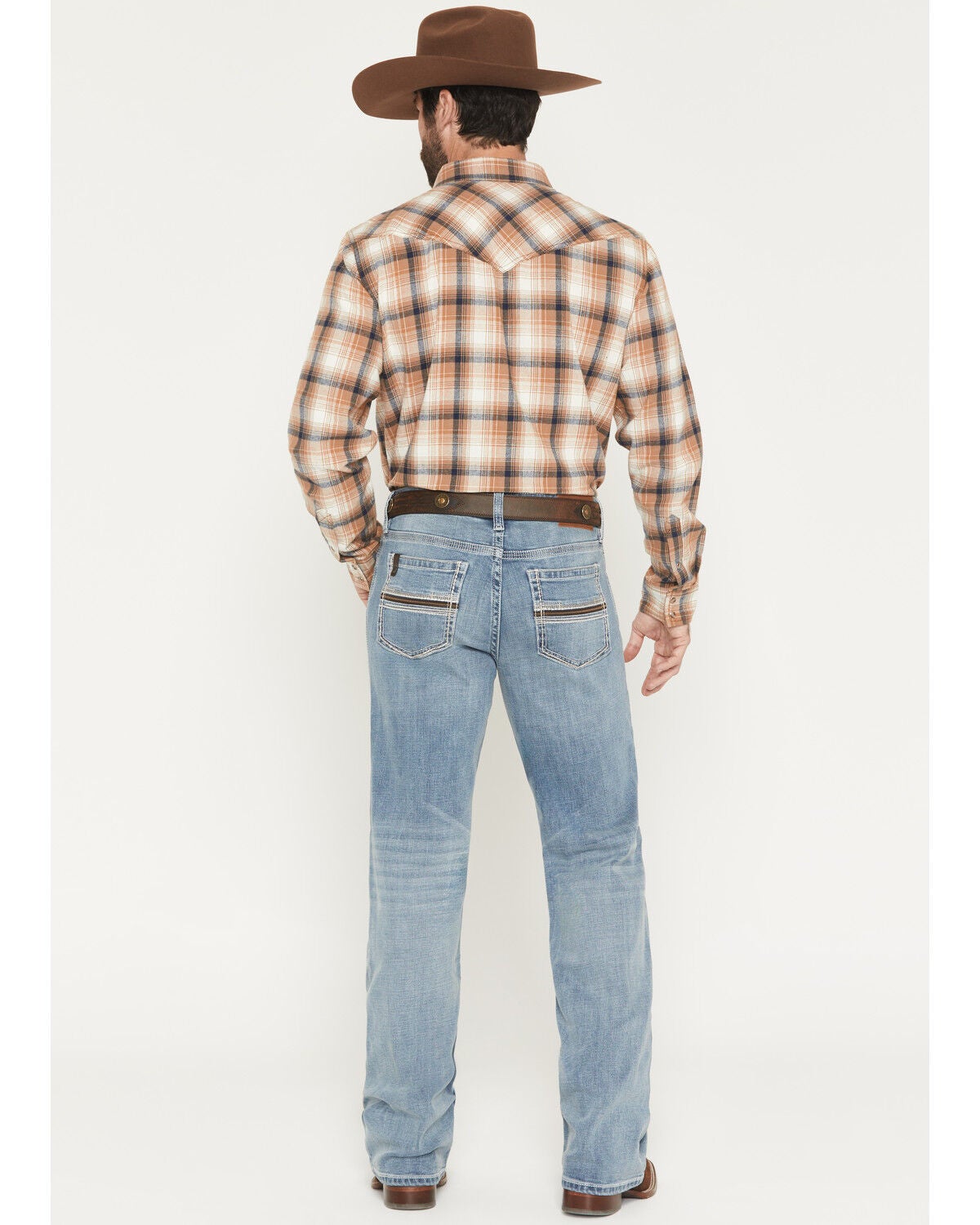 Image #3 - Cody James Men's Cooper Wash Duke Relaxed Bootcut Stretch Denim Jeans, Medium Wash, hi-res