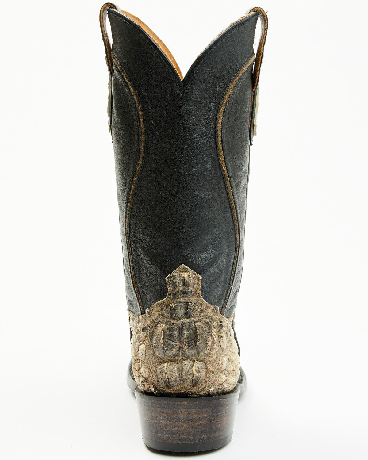 Image #5 - Cody James Black 1978® Men's Tillman Exotic Hornback Alligator Western Boots - Round Toe, Black, hi-res